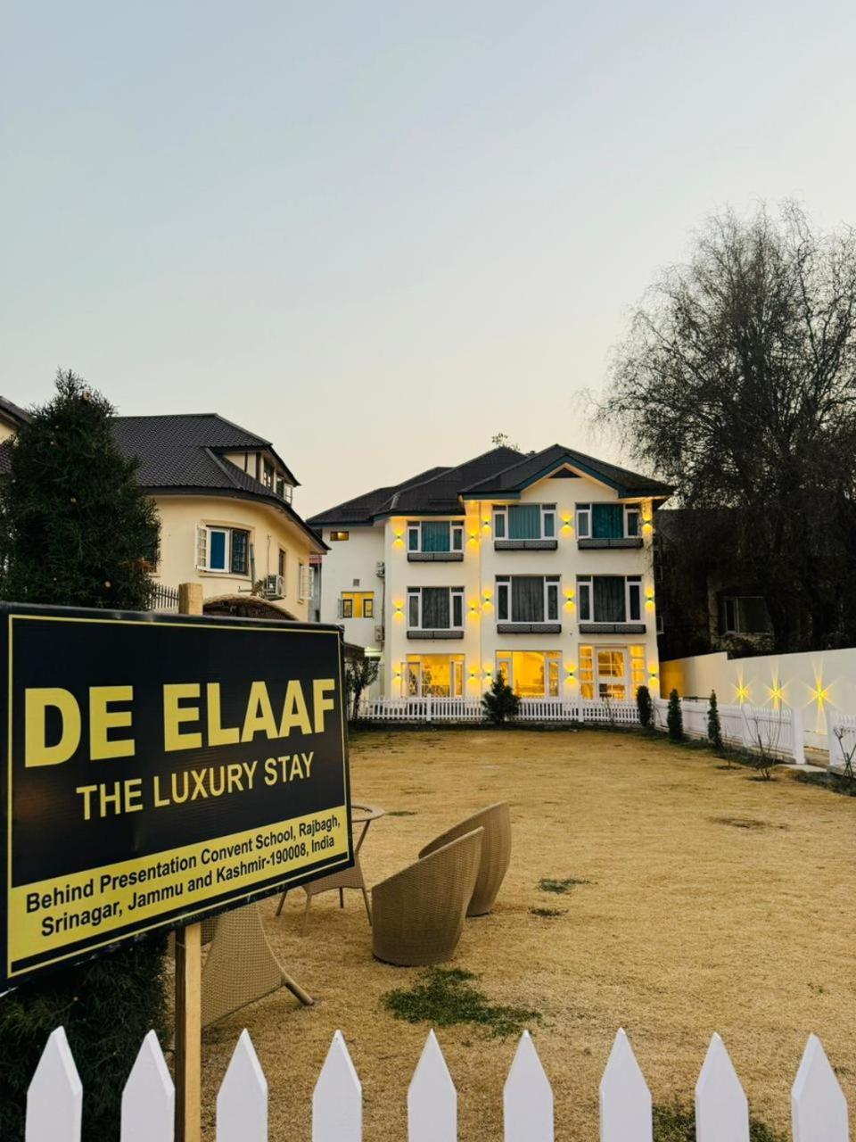 De Elaaf The Luxury Stay Srīnagar المظهر الخارجي الصورة